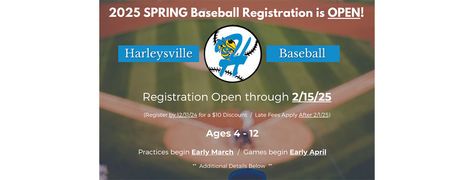 2025 Spring Registration